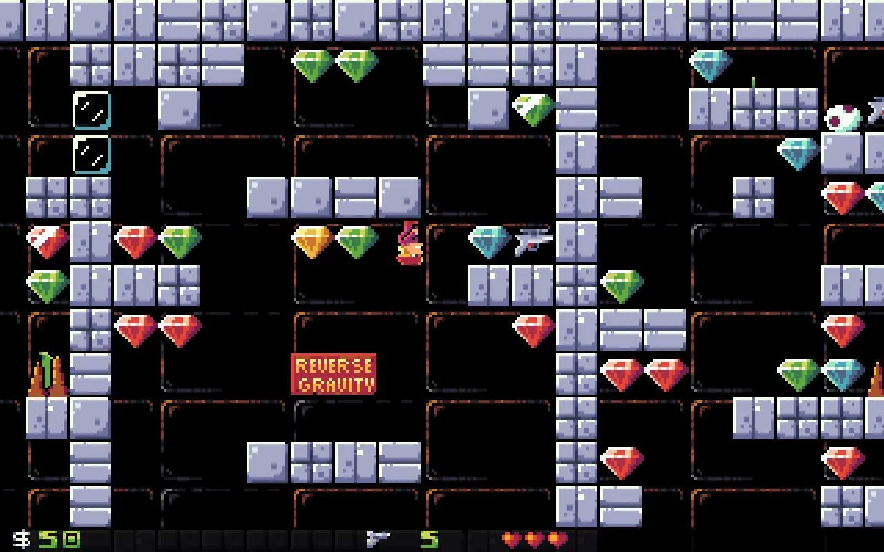 Изображение игры: Crystal Caves HD