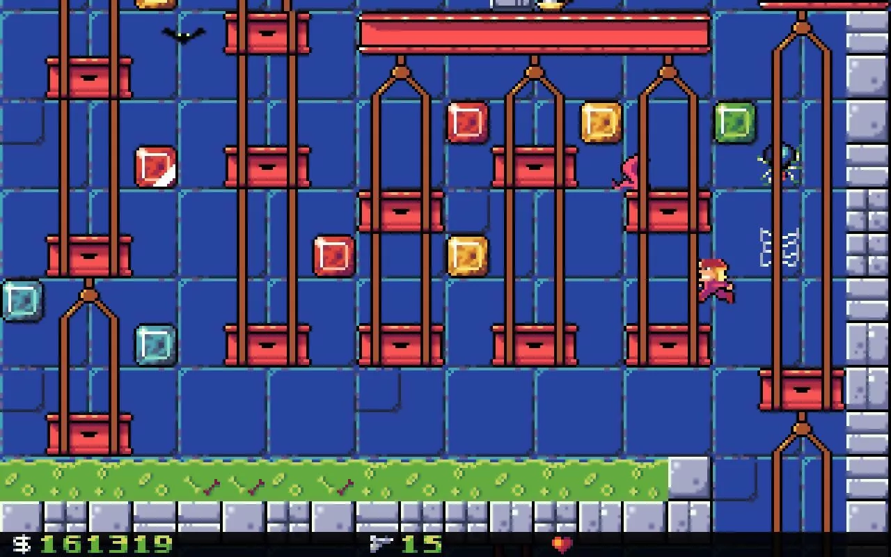 Изображение игры: Crystal Caves HD