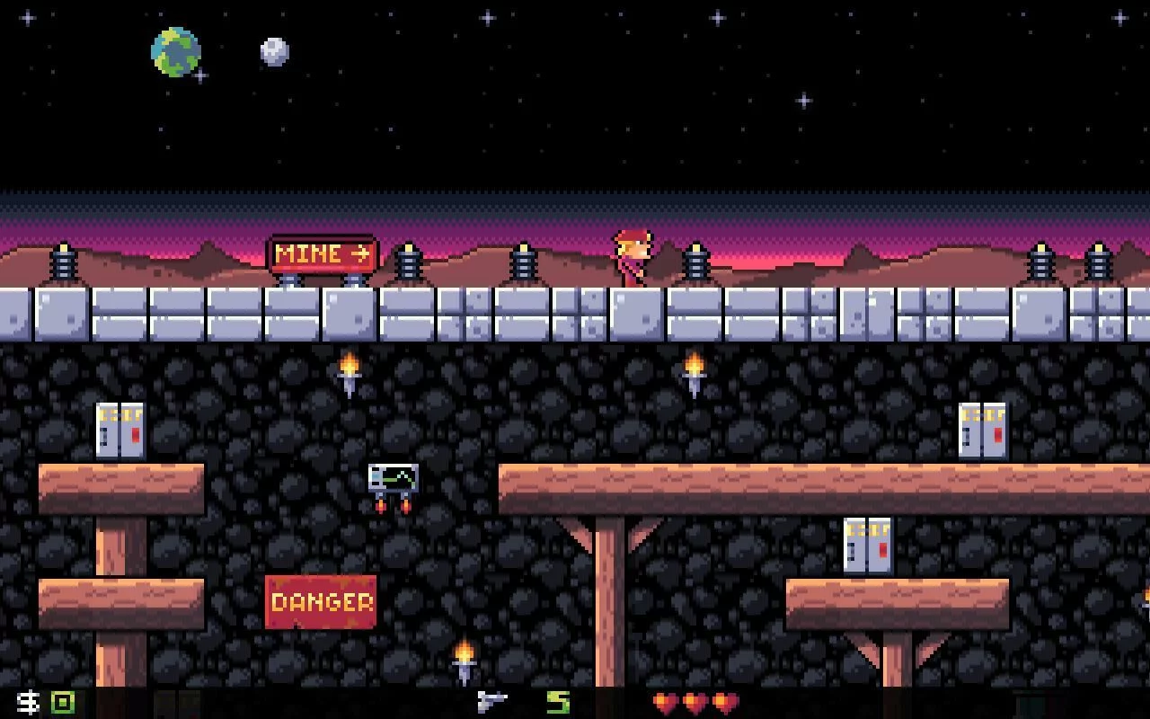 Изображение игры: Crystal Caves HD