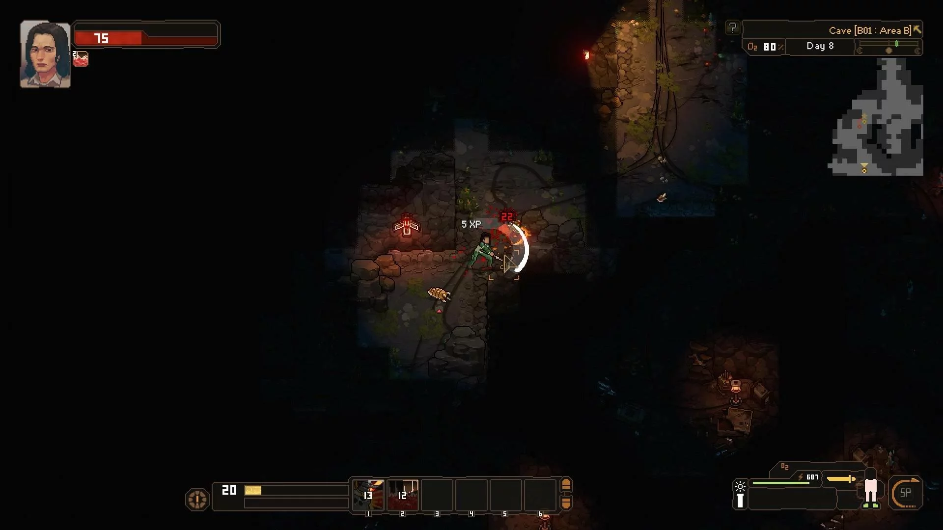 Изображение игры: Subterrain: Mines of Titan