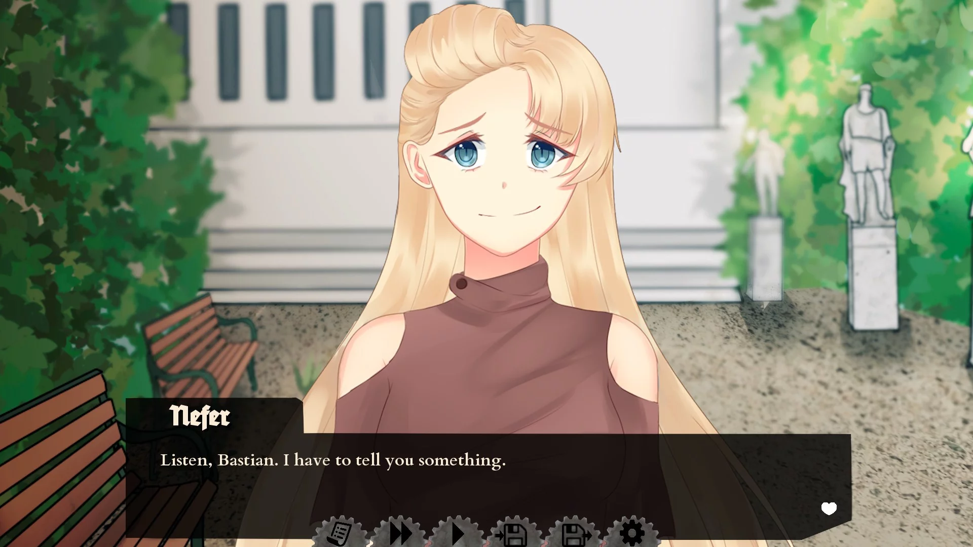 Изображение игры: Panzer Hearts - War Visual Novel