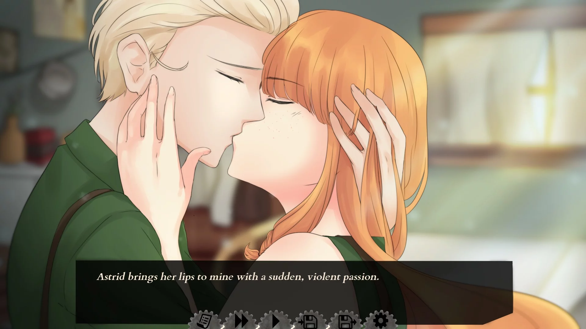 Изображение игры: Panzer Hearts - War Visual Novel
