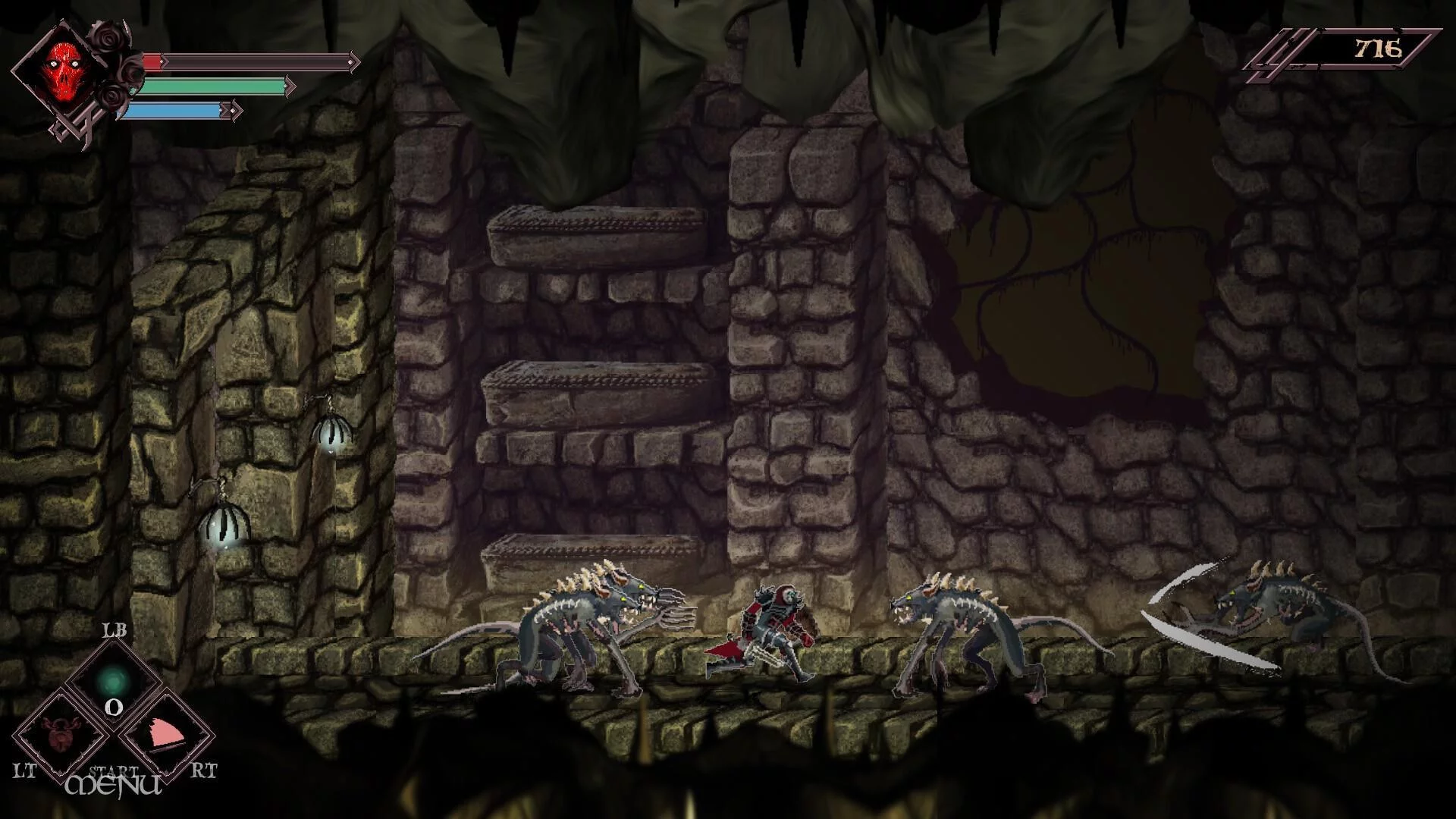 Изображение игры: Skelethrone: The Chronicles of Ericona