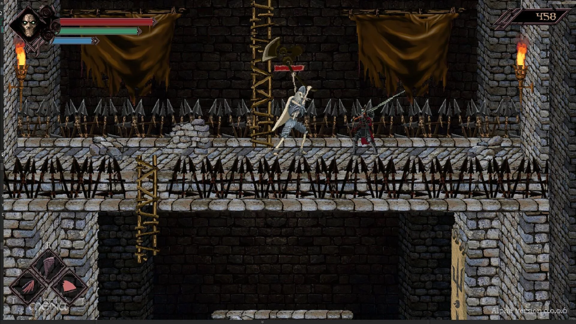 Изображение игры: Skelethrone: The Chronicles of Ericona