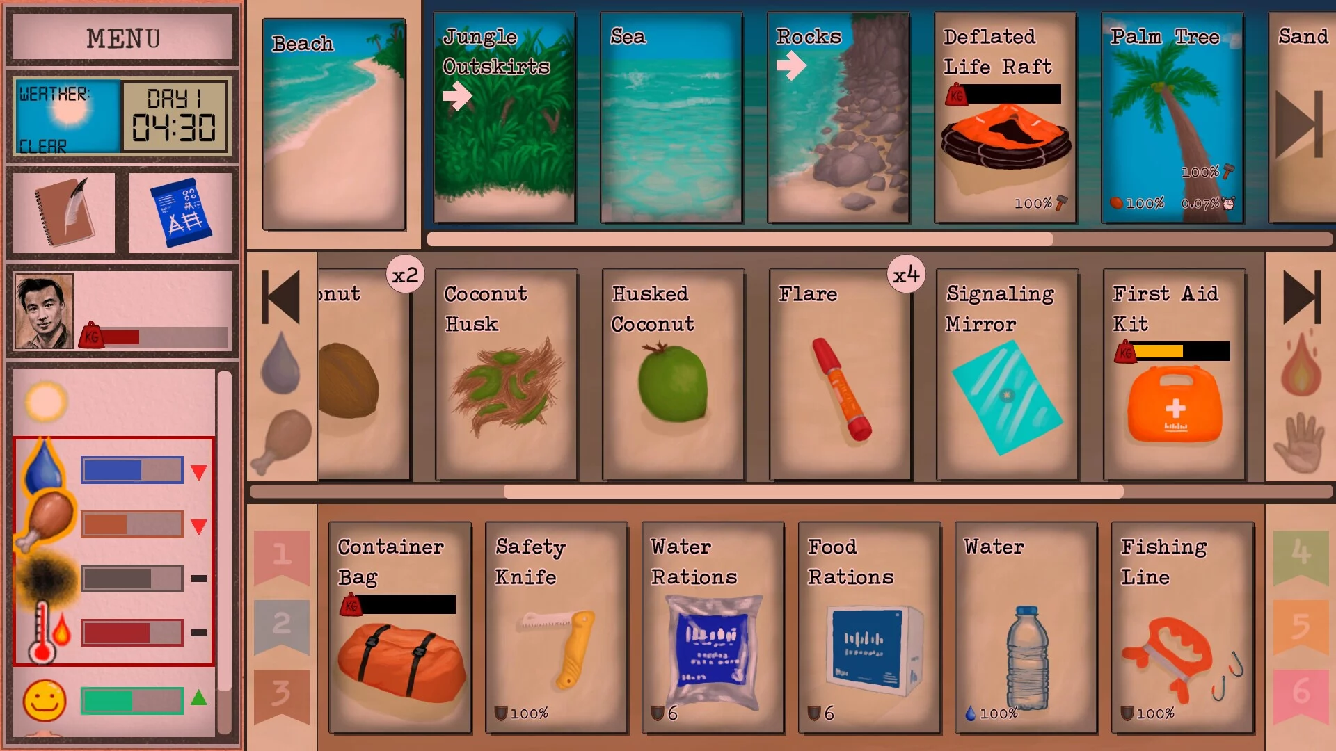 Изображение игры: Card Survival: Tropical Island - The First Days