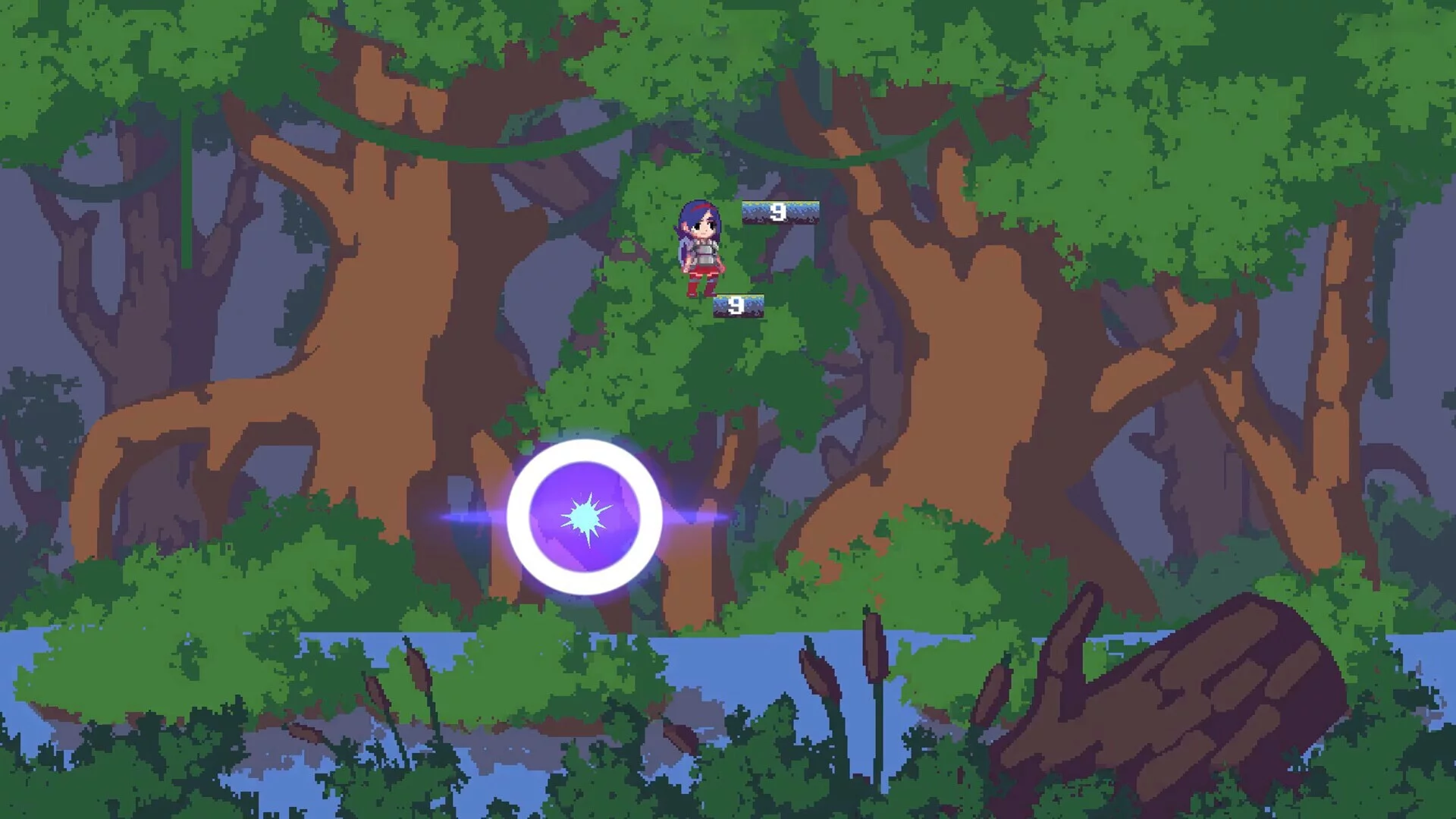 Изображение игры: Magic Forest and Nimble Warrior