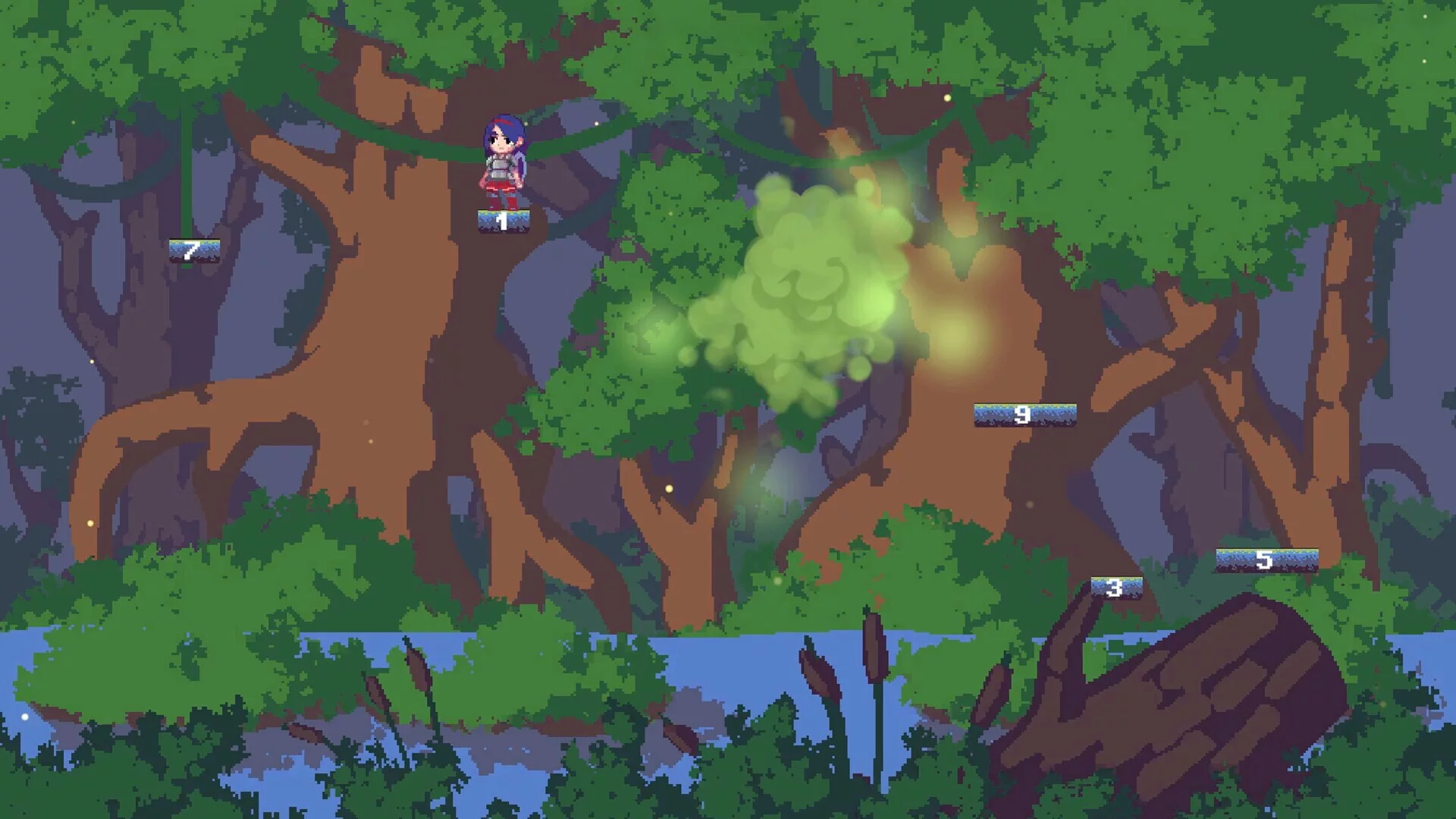 Изображение игры: Magic Forest and Nimble Warrior