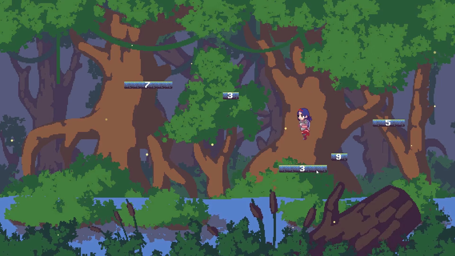 Изображение игры: Magic Forest and Nimble Warrior