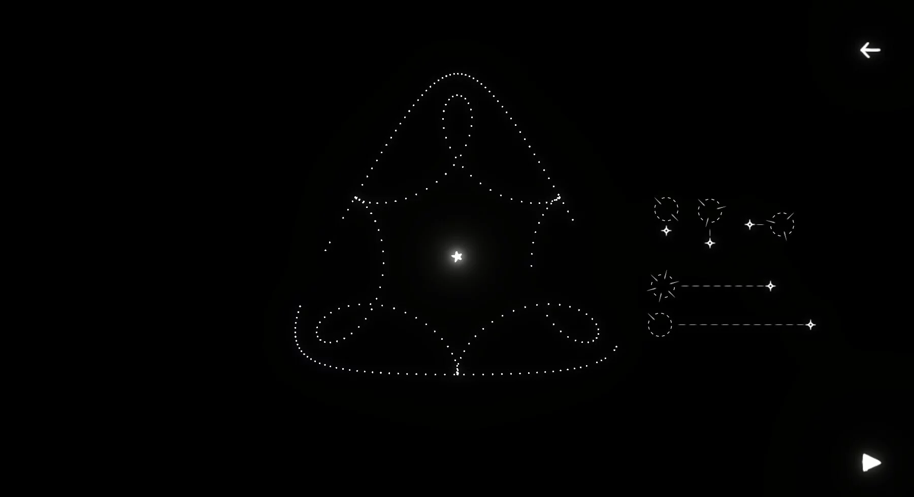 Изображение игры: Orbit Puzzle