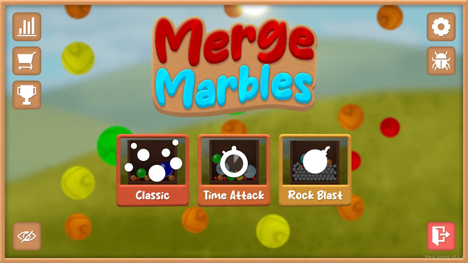 Изображение игры: Merge Marbles