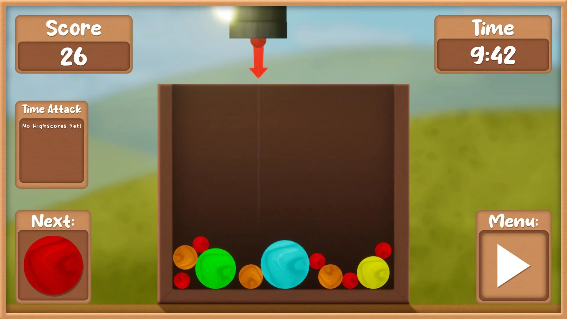 Изображение игры: Merge Marbles