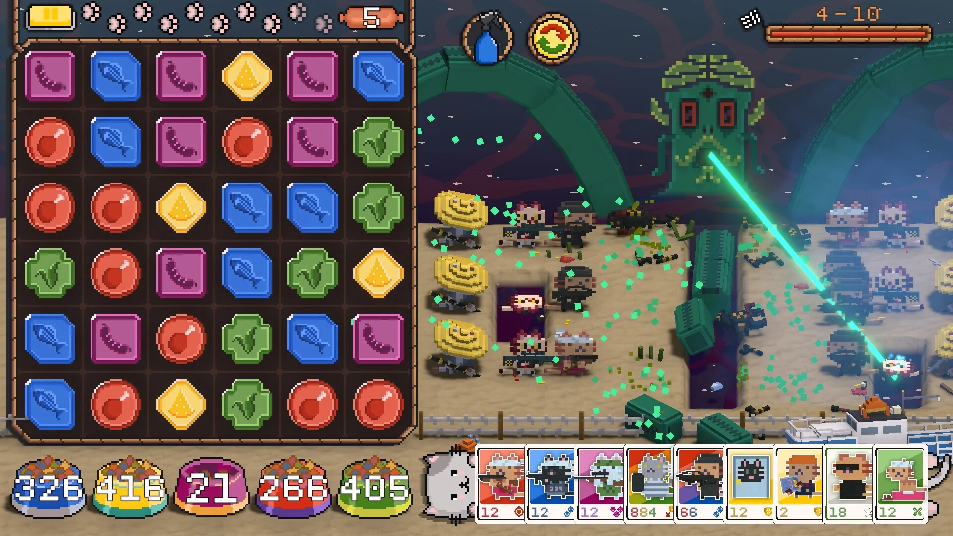Изображение игры: Cats on Duty
