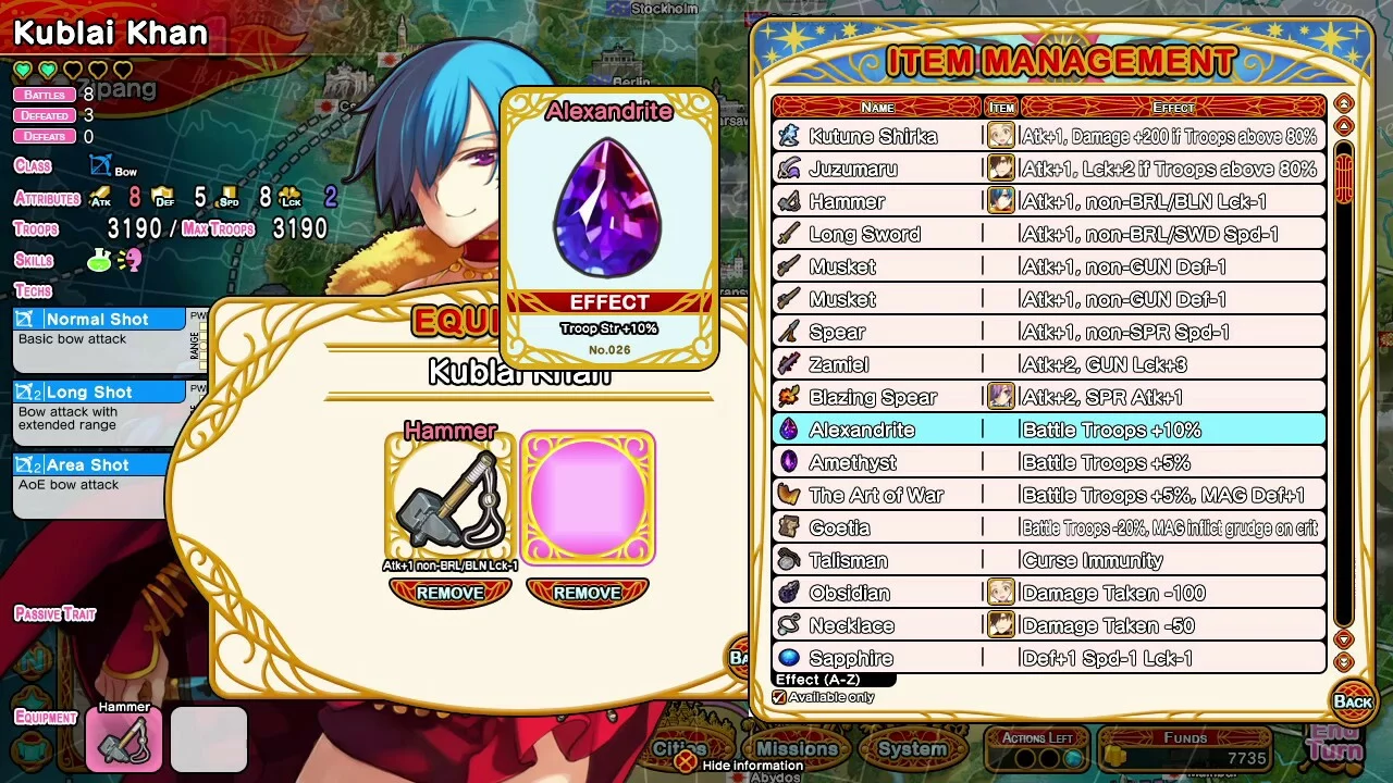 Изображение игры: Eiyu*Senki Gold – A New Conquest