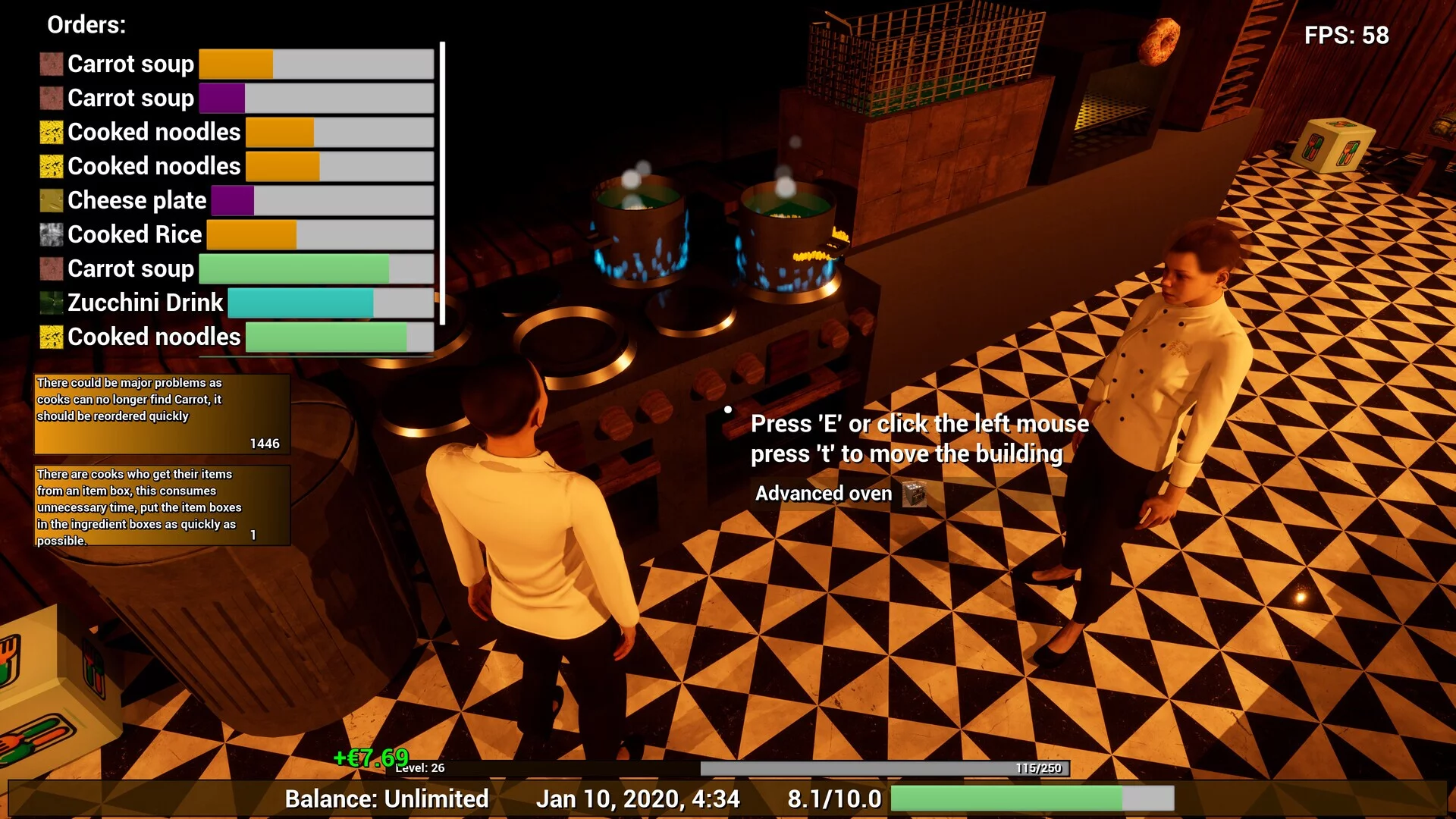 Изображение игры: Kitchen Quest