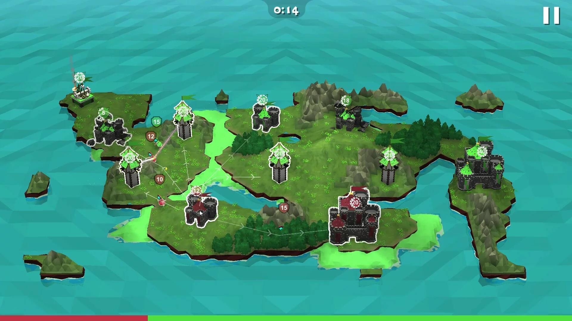 Изображение игры: War Of Castles