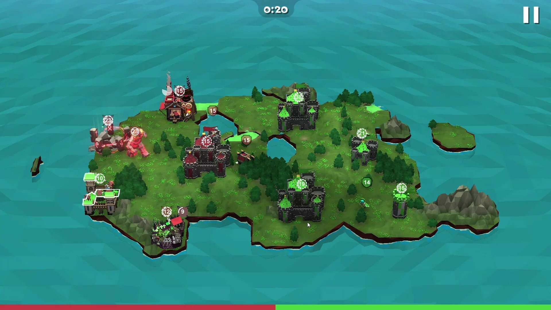 Изображение игры: War Of Castles