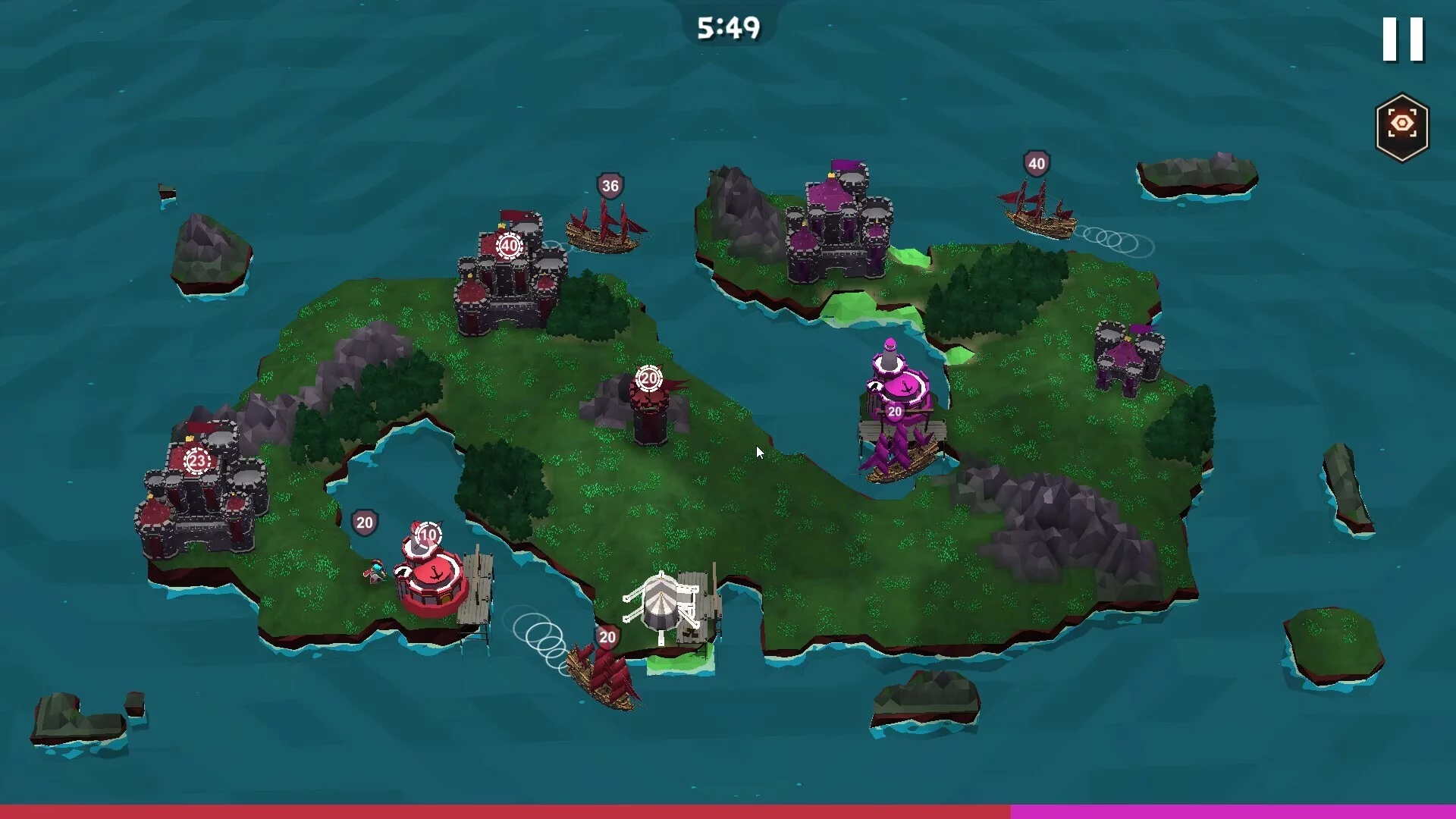 Изображение игры: War Of Castles