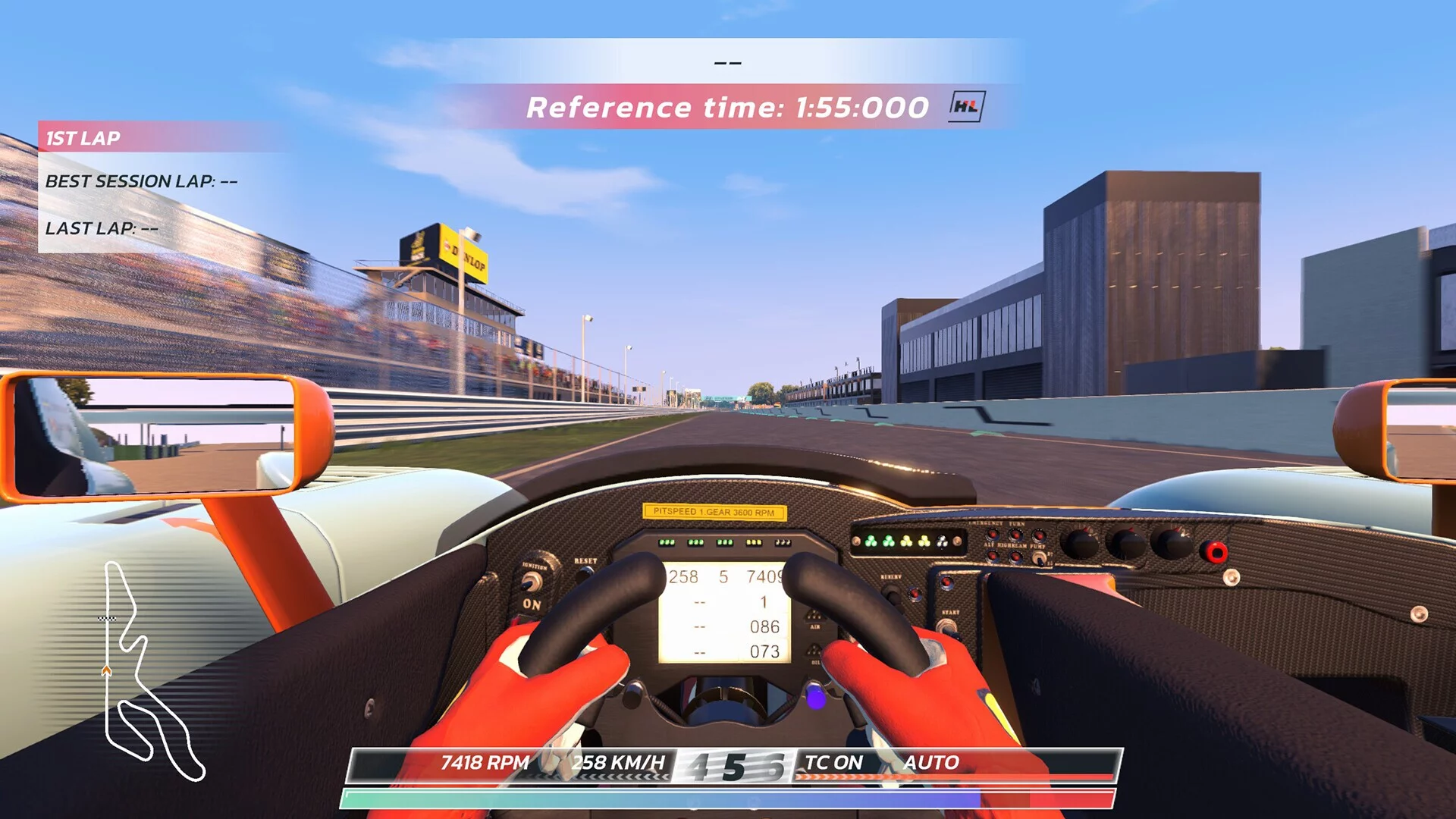 Изображение игры: Hot Lap Racing