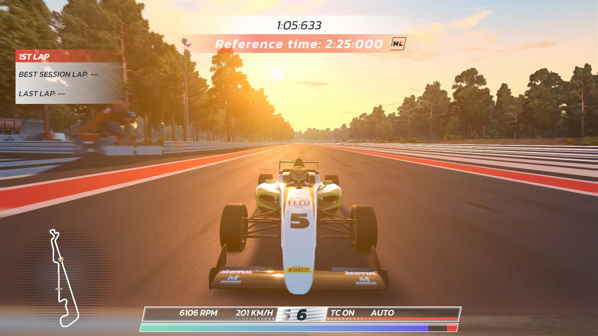 Изображение игры: Hot Lap Racing