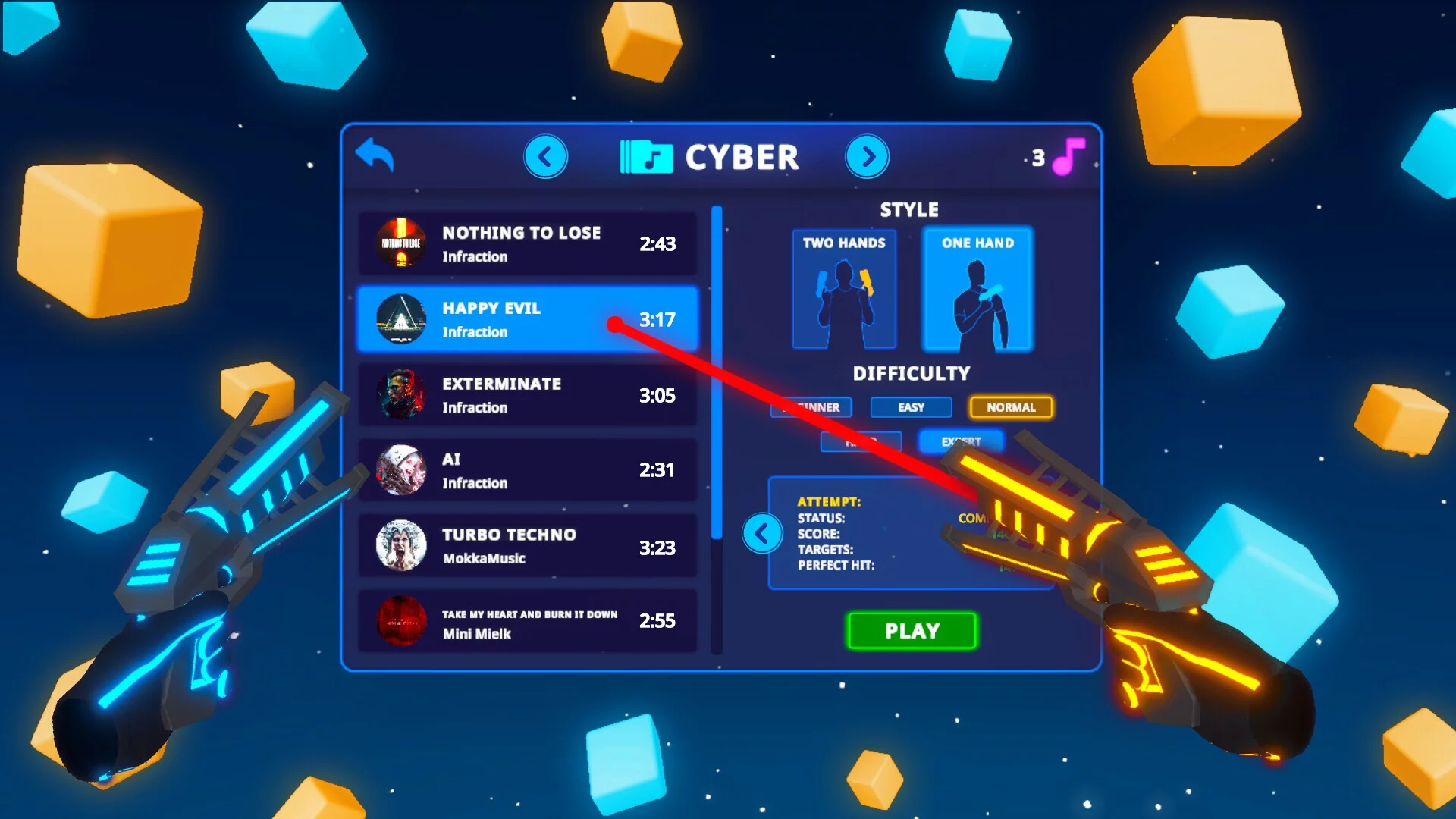 Изображение игры: Reach The Beat