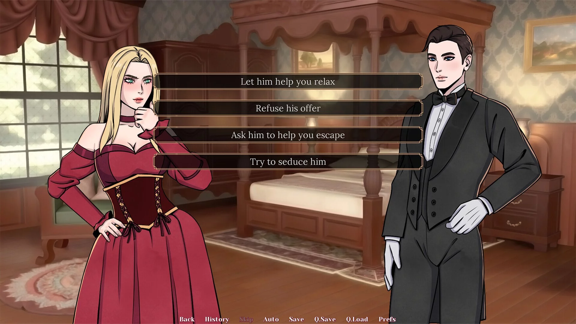 Изображение игры: Lady's Escape