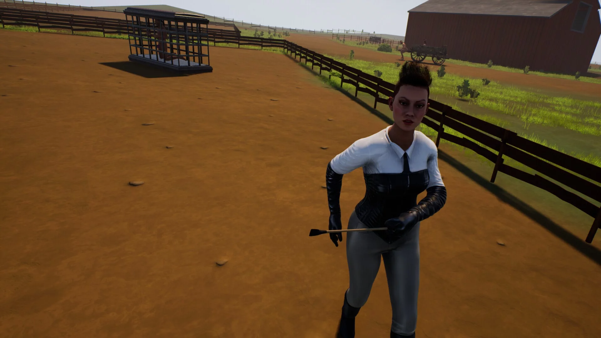 Изображение игры: Femdom Farm