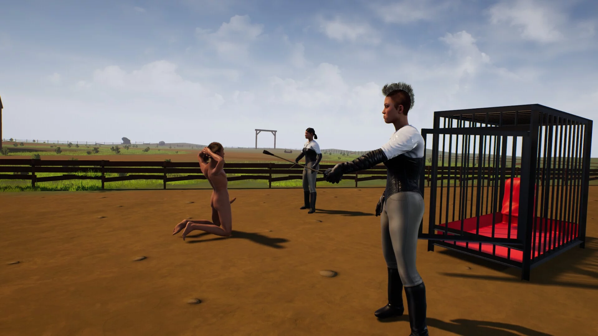 Изображение игры: Femdom Farm