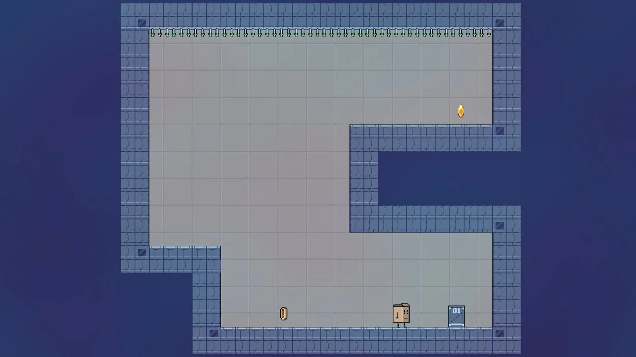 Изображение игры: Block Bot: Puzzle Journey