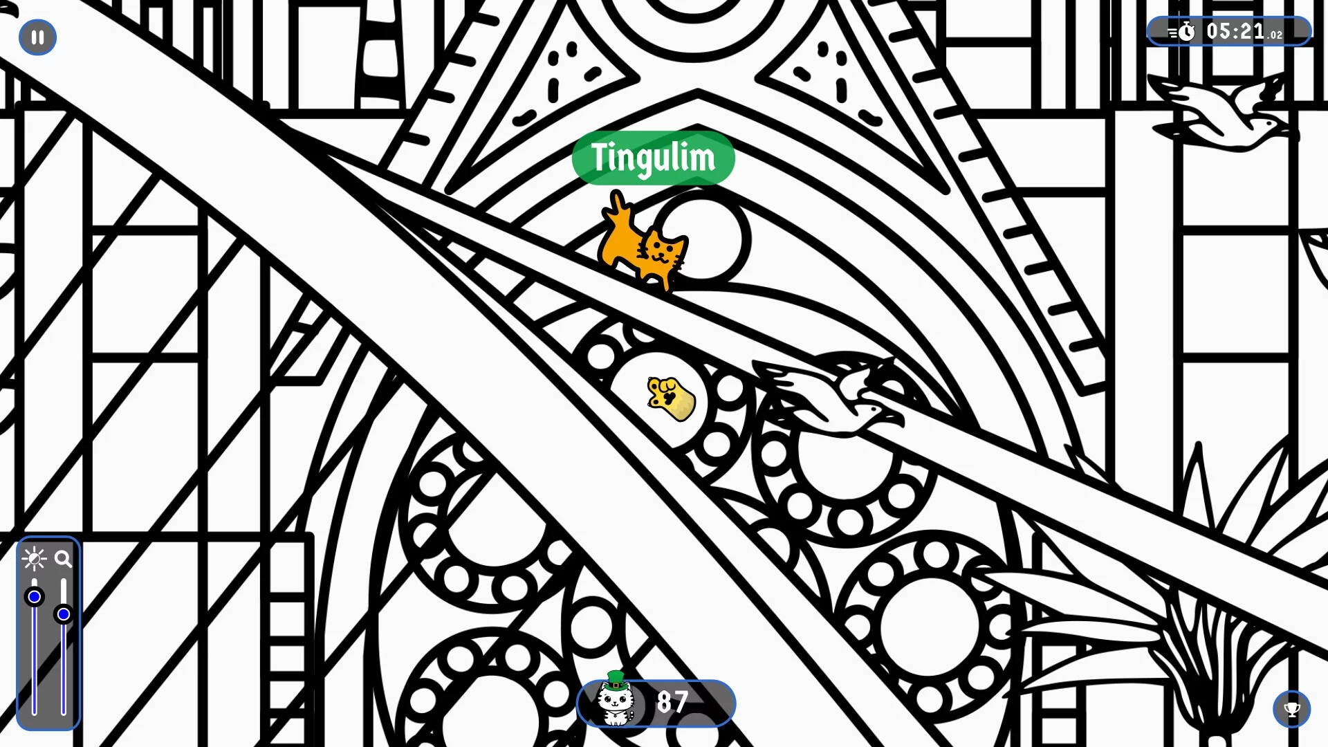 Изображение игры: 101 Cats Hidden in Ireland