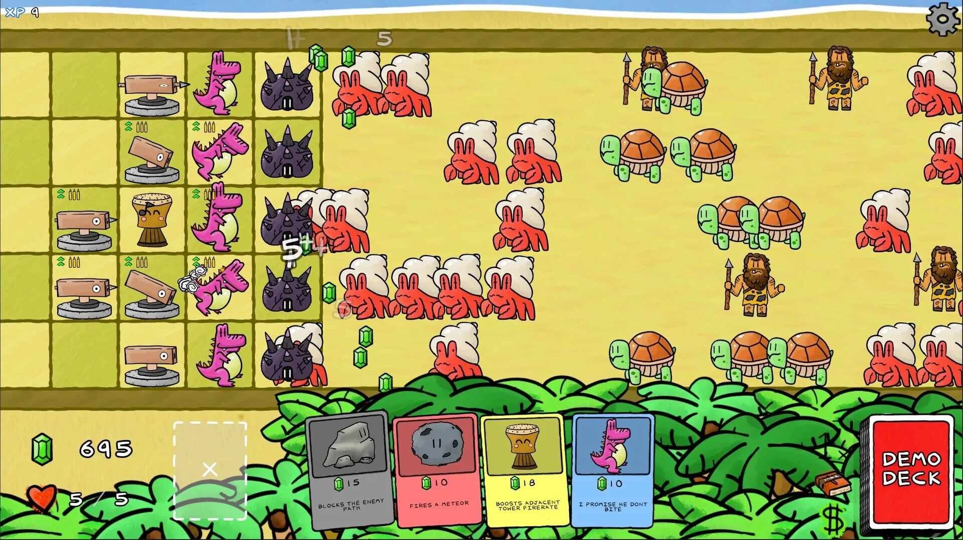 Изображение игры: Deck of Defense