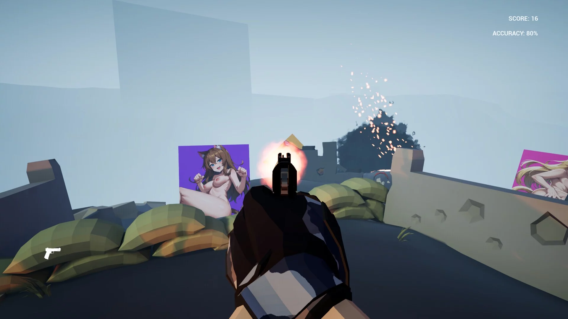 Изображение игры: Catgirl Aim Trainer