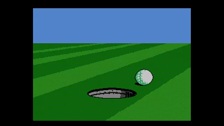 Изображение игры: NES Open Tournament Golf