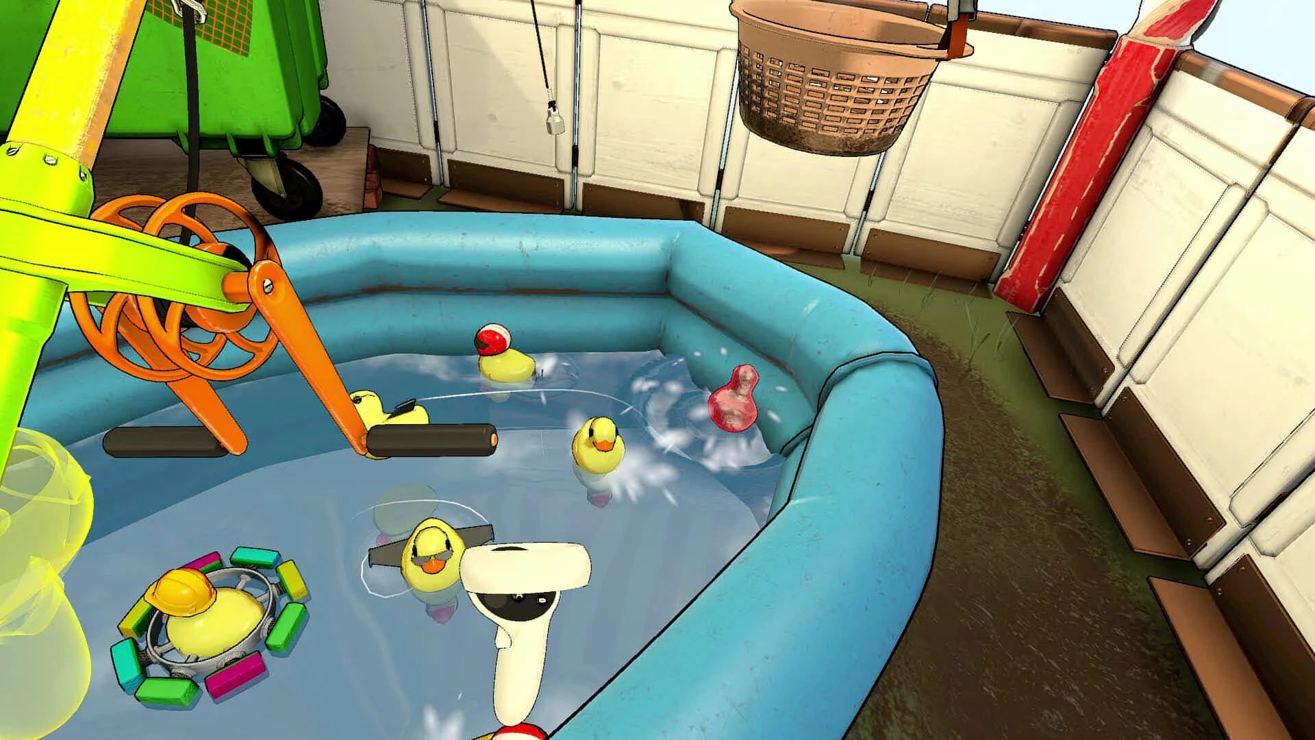 Изображение игры: Hook-a-Duck VR