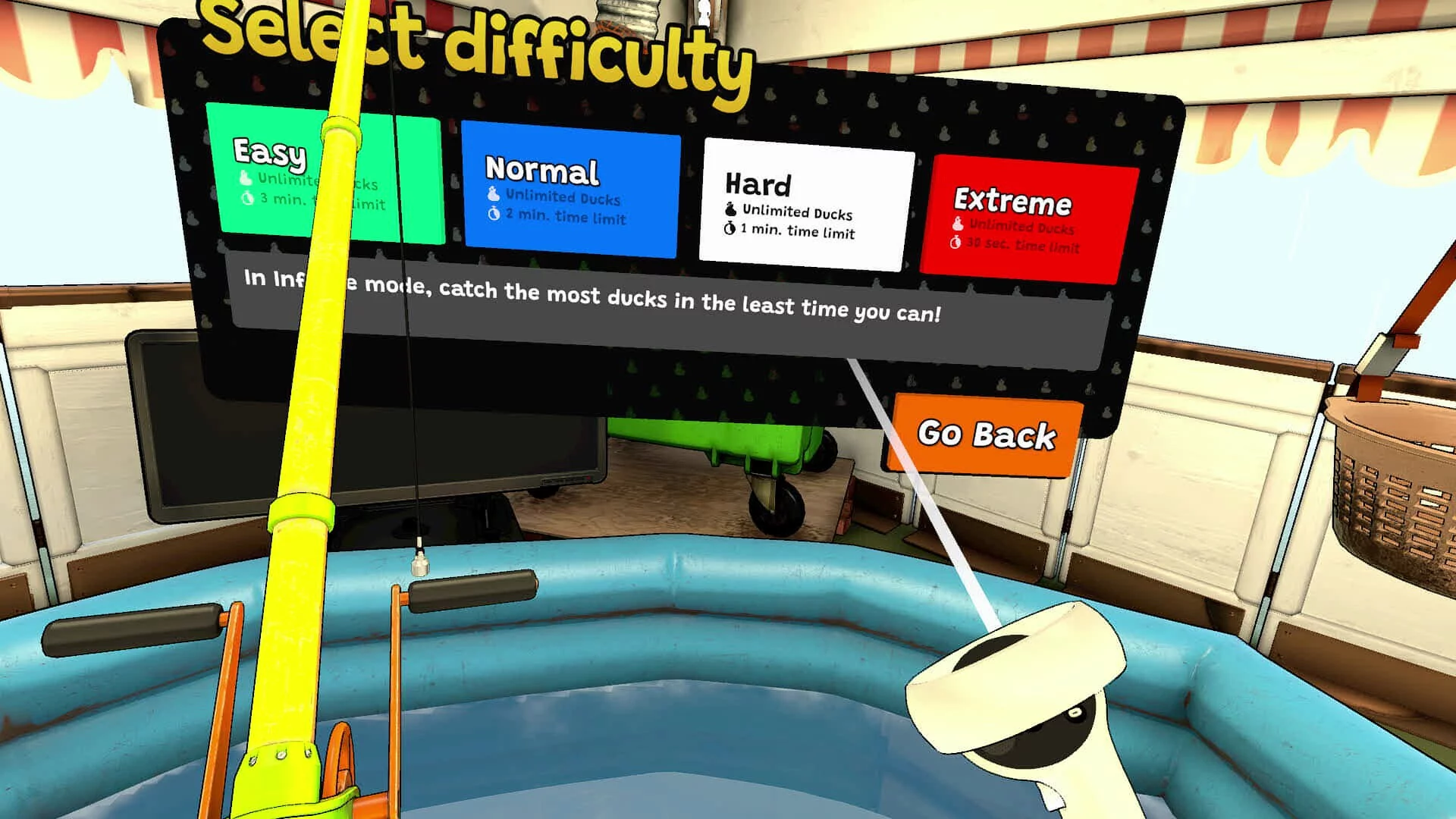 Изображение игры: Hook-a-Duck VR