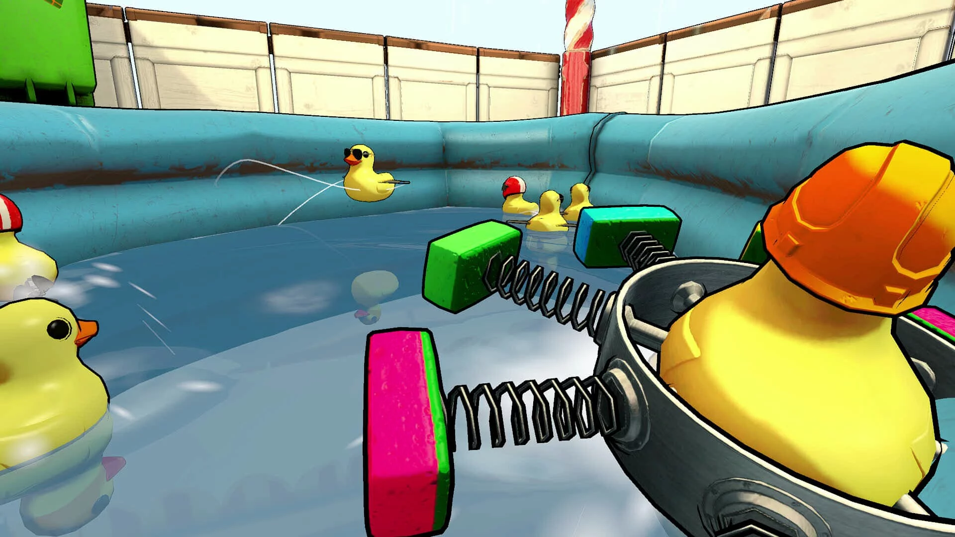 Изображение игры: Hook-a-Duck VR