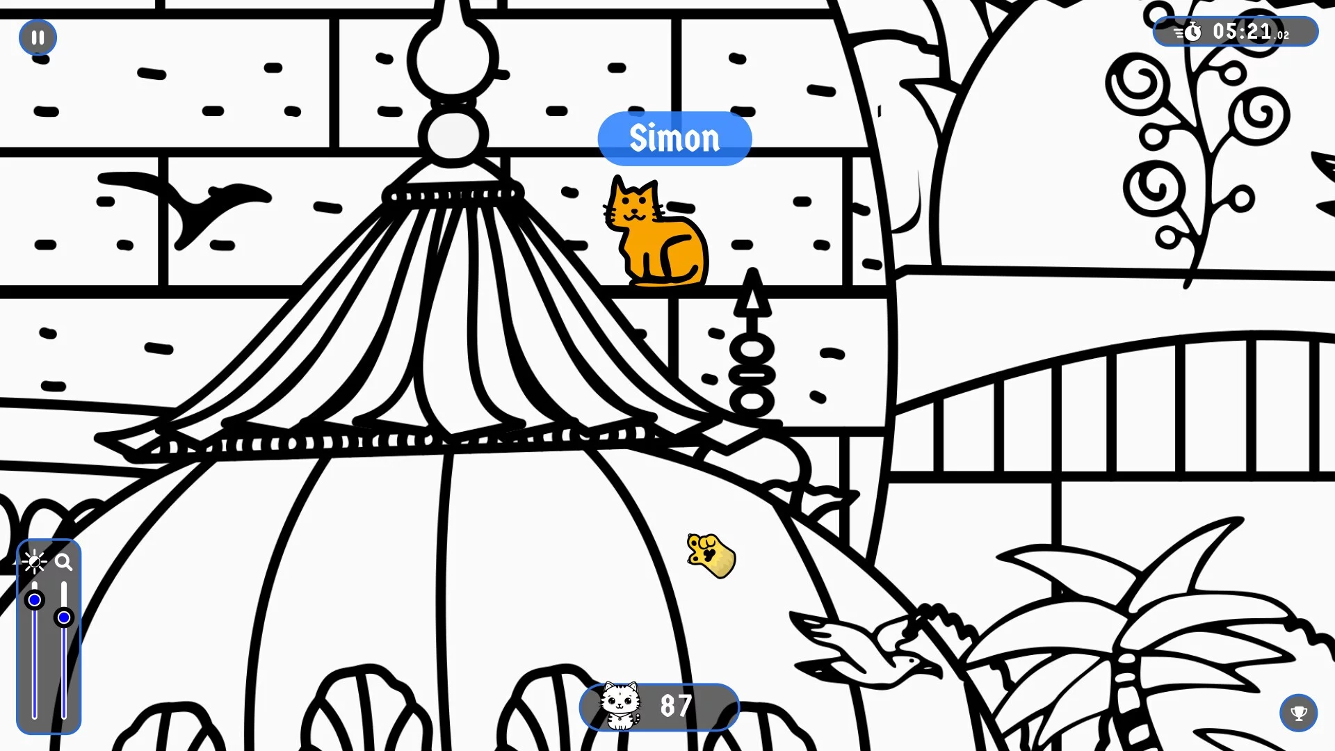 Изображение игры: 101 Cats Hidden in India