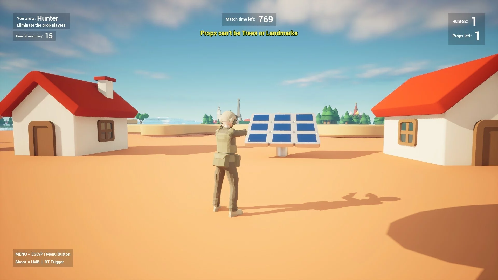 Изображение игры: Prop Hunt Planet