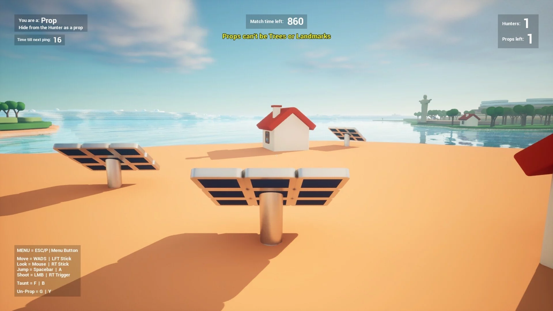 Изображение игры: Prop Hunt Planet