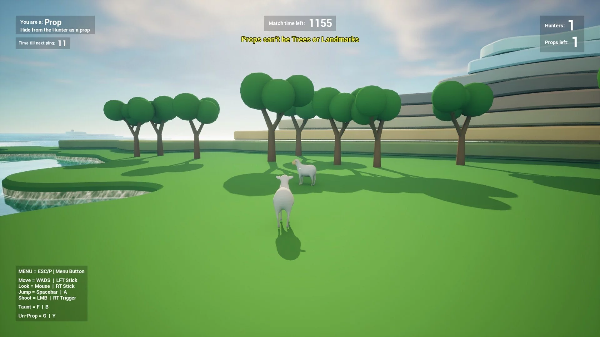 Изображение игры: Prop Hunt Planet