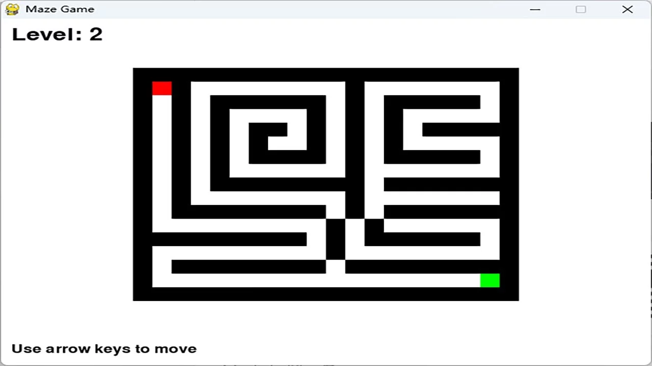 Изображение игры: Small Maze