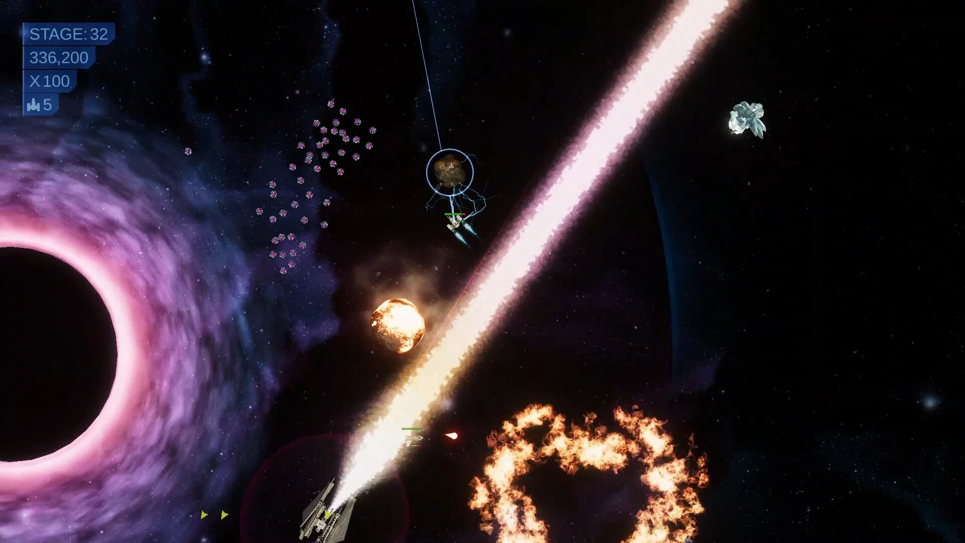 Изображение игры: Black Hole Survivor