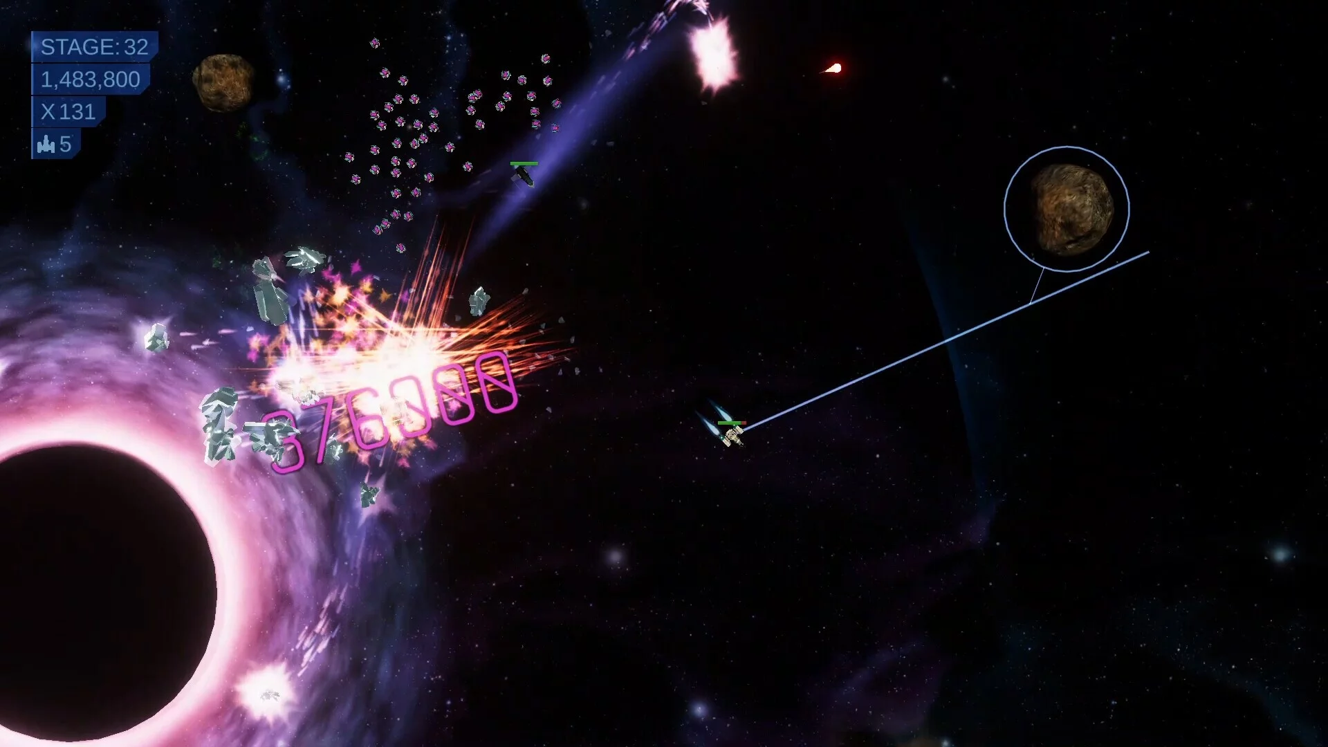 Изображение игры: Black Hole Survivor