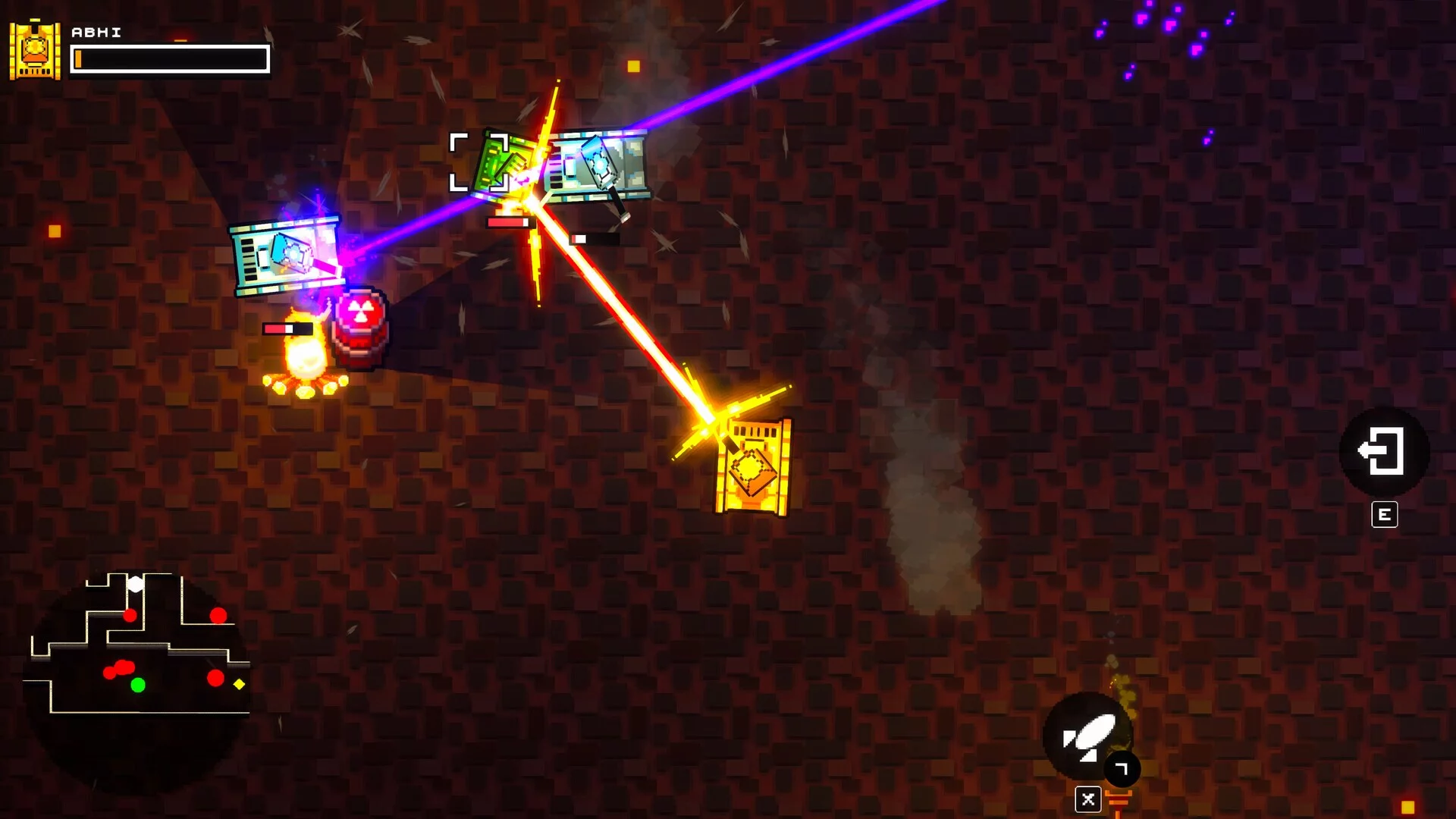 Изображение игры: Laser Tanks