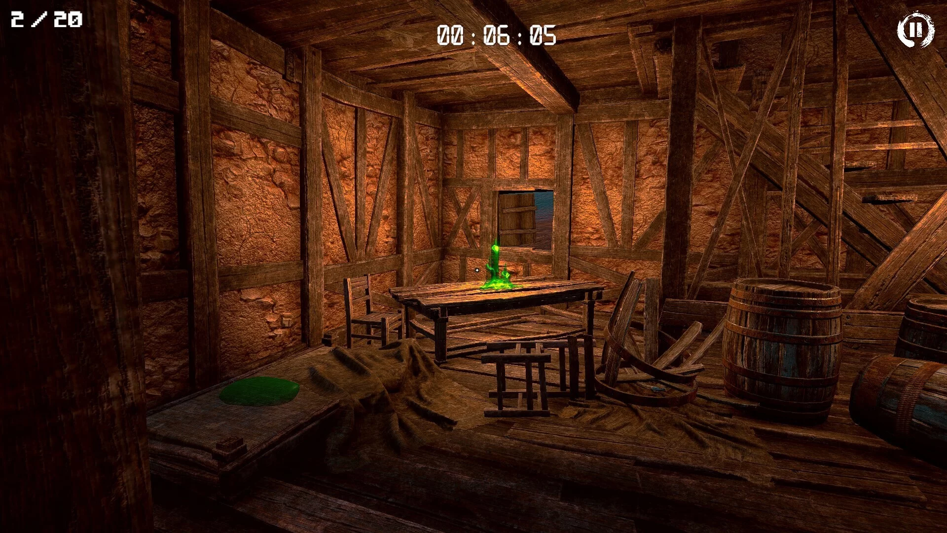 Изображение игры: 3D PUZZLE - Deserted Village