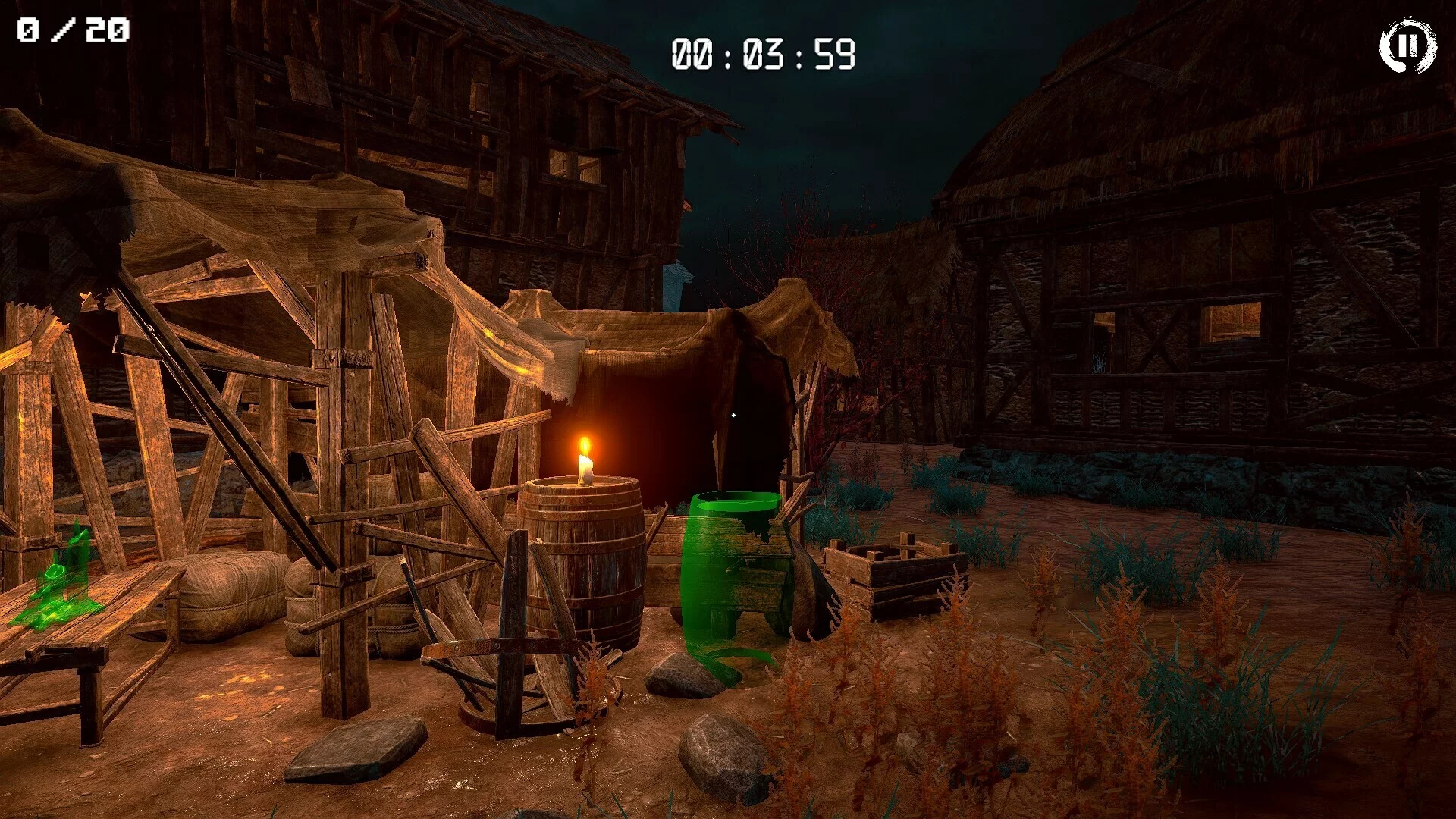 Изображение игры: 3D PUZZLE - Deserted Village