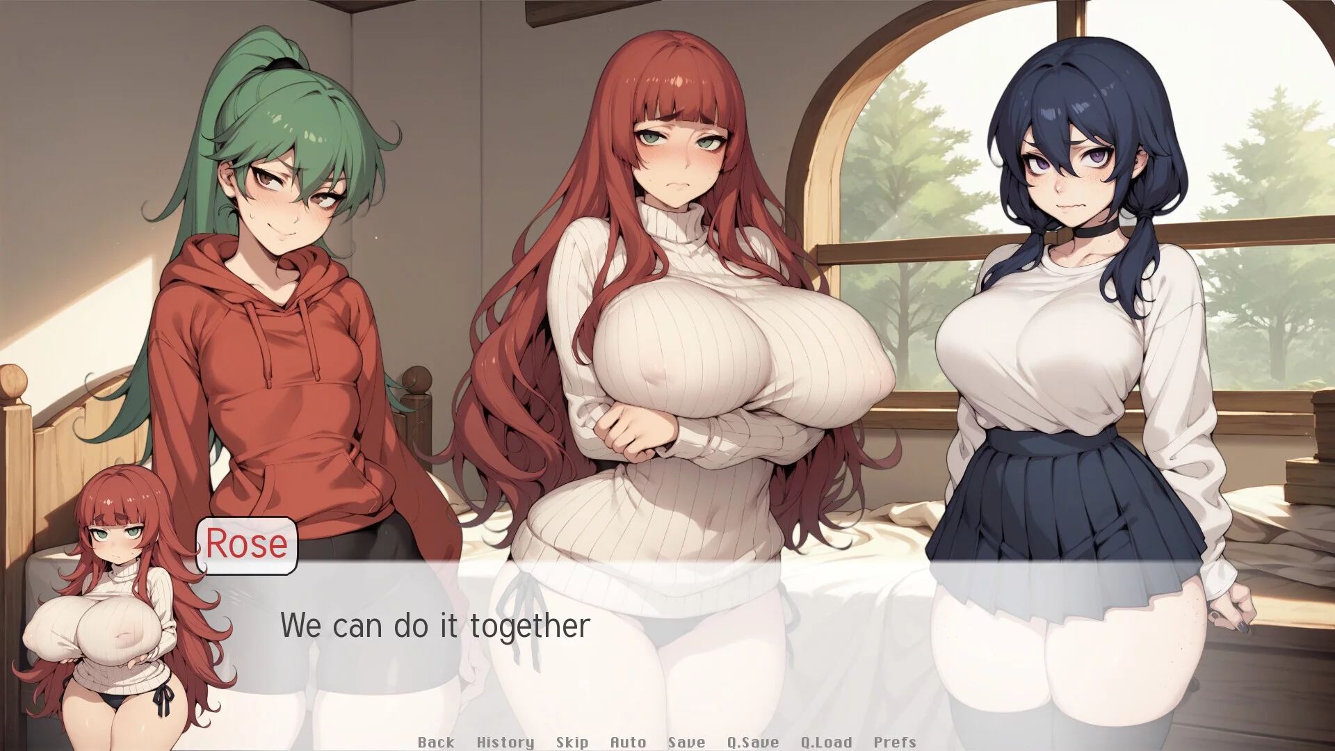 Изображение игры: Spirit Harem