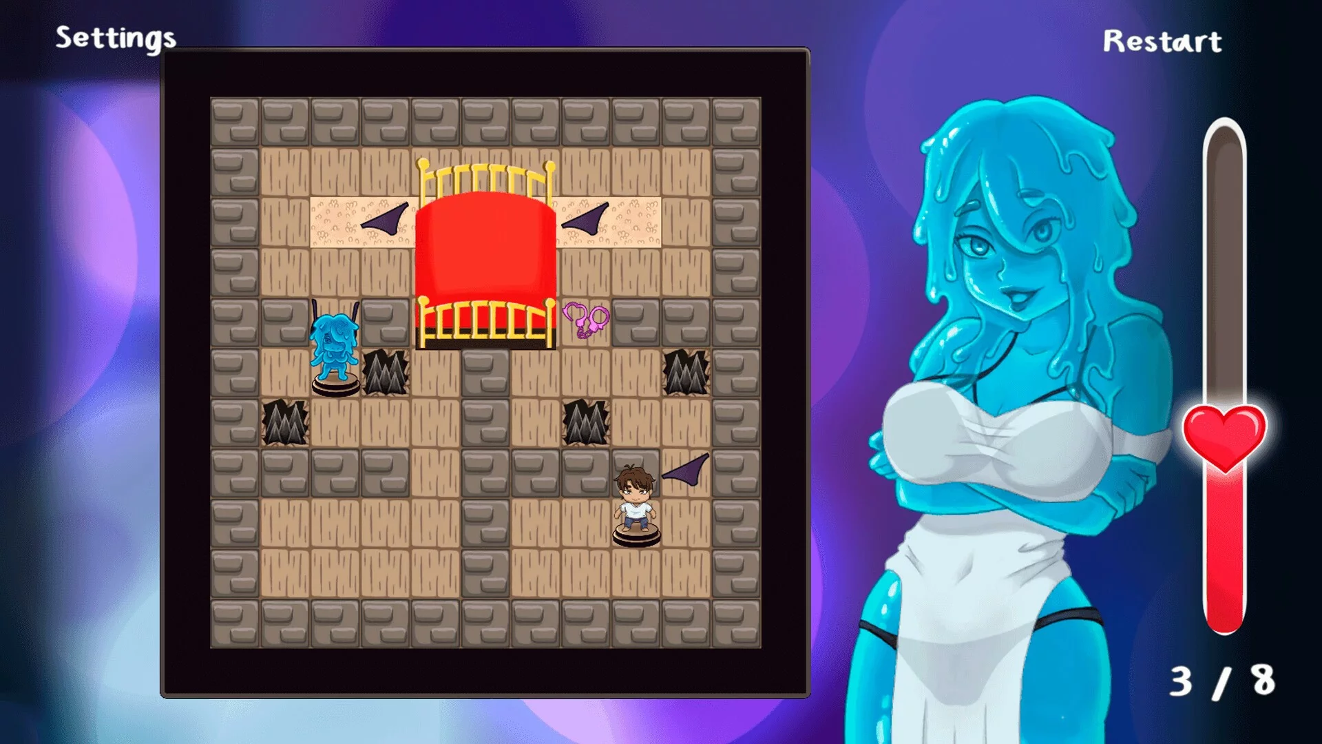 Изображение игры: Inside Her (bedroom)