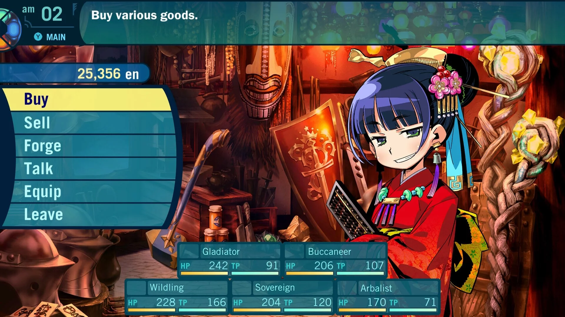 Изображение игры: Etrian Odyssey III HD