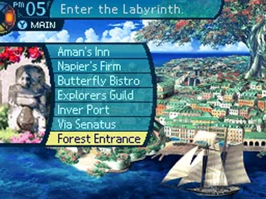 Изображение игры: Etrian Odyssey III: The Drowned City
