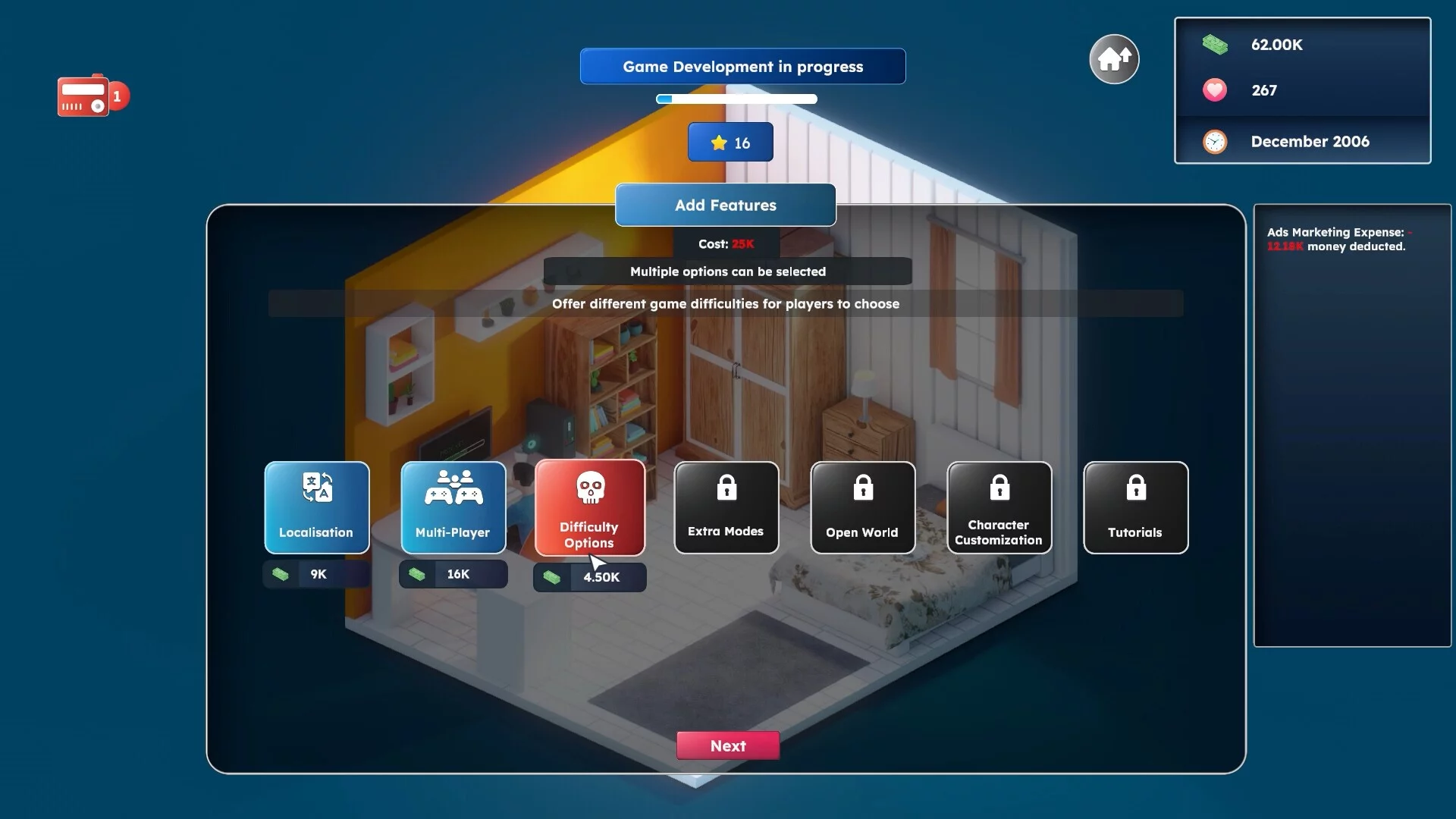 Изображение игры: Game Builder Tycoon - Prologue